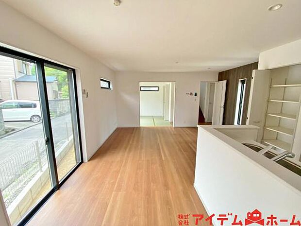 和室と続間仕様の明るいＬＤＫ♪