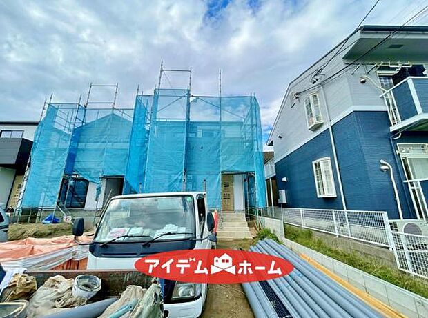 現地（2025年10月）撮影 3号棟 休日、平日問わずお気軽にお問合せくださいませ。