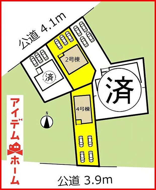 本物件は2号棟です。 　 