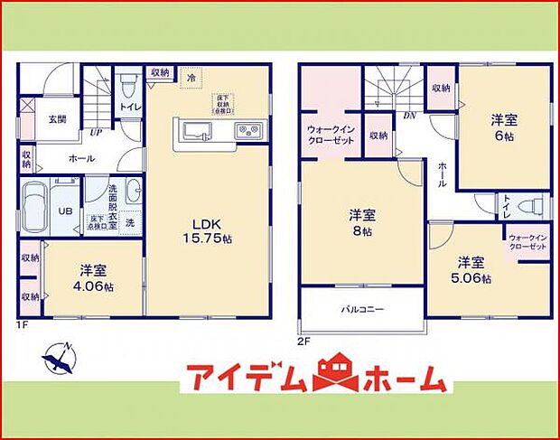 2号棟 間取り図