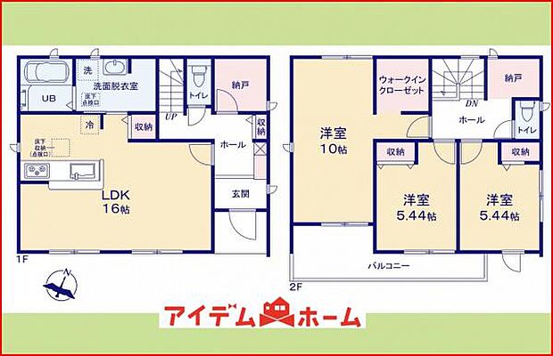6号棟 間取り図
