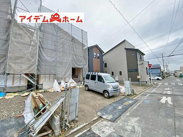 現地（2025年10月）撮影 3号棟 休日、平日問わずお気軽にお問合せくださいませ。