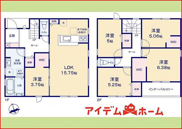 2号棟 間取り図