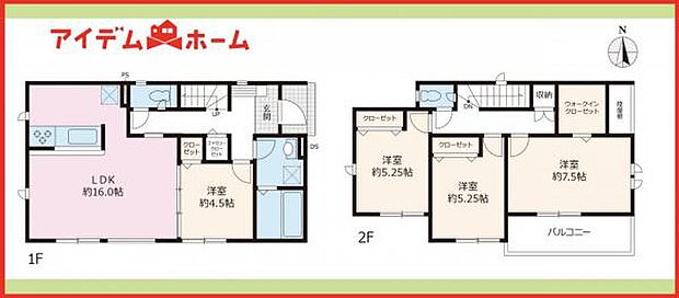 7号棟 間取り図