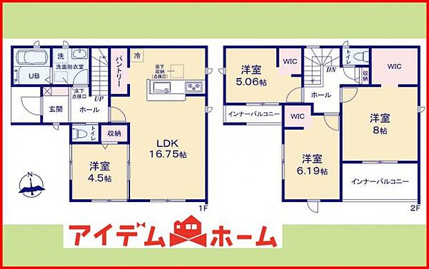 4号棟 間取り図