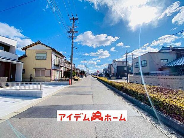 前面道路 平日・土日問わずご案内致します!お気軽にお問合わせ下さい♪