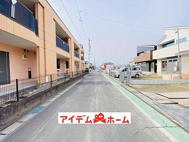 前面道路 平日・土日問わずご案内致しますお気軽にお問合わせ下さい♪ 