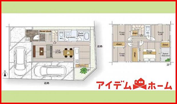 2号棟　間取り図 　  