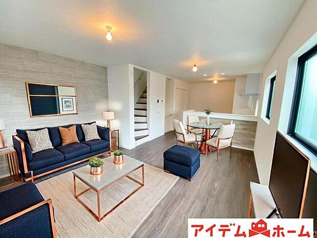 ※家具設置イメージです。 家族団らんの時間も増えそうな、ゆったりと寛げるLDKが魅力です♪