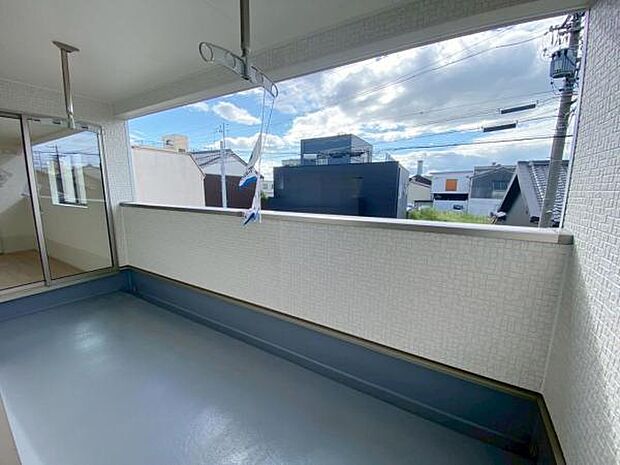 急な雨でも洗濯安心のインナーバルコニー