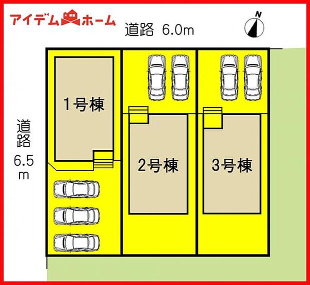 本物件は2号棟です。 　 
