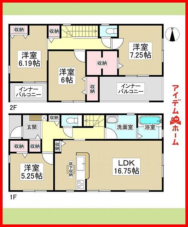 3号棟　間取り図　