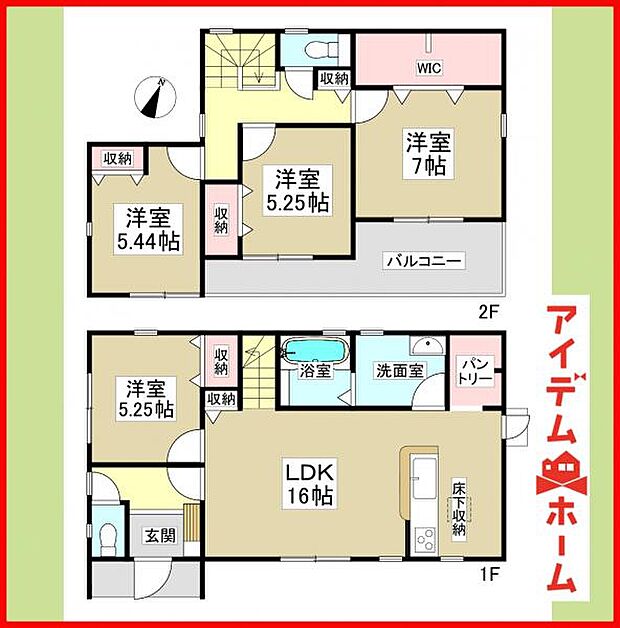 3号棟　間取り図　
