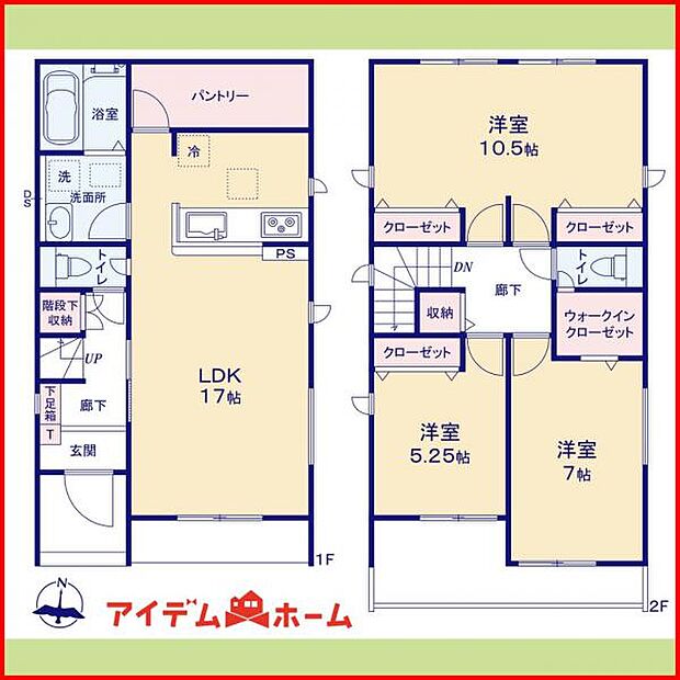 2号棟 間取り図