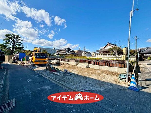 現地(2025年10月)撮影 1号棟 平日・土日問わずご案内致しますお気軽にお問合わせ下さいませ。