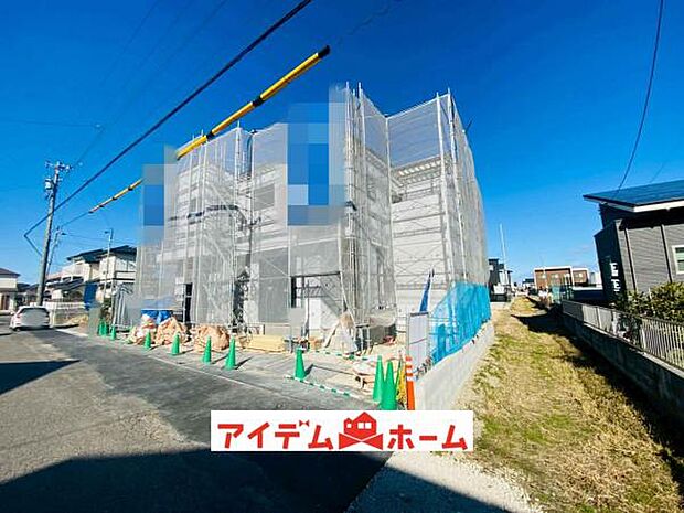 1号棟　外観写真 平日・土日問わずご案内致しますお気軽にお問合わせ下さい♪ 