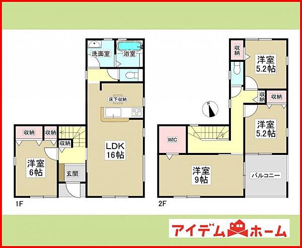 3号棟 間取り図