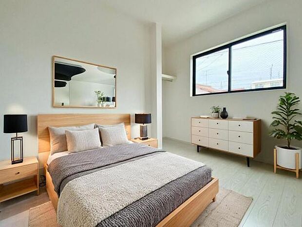 1号棟 内観写真 (本画像はCGで作成されており、実際に現地に家具は置かれておりません。)