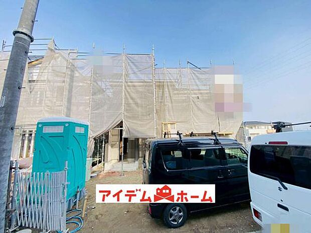 5号棟　外観写真 平日・土日問わずご案内致しますお気軽にお問合わせ下さい♪ 