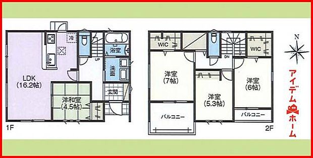 4号棟 間取り図