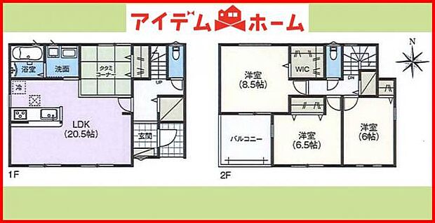 3号棟 間取り図