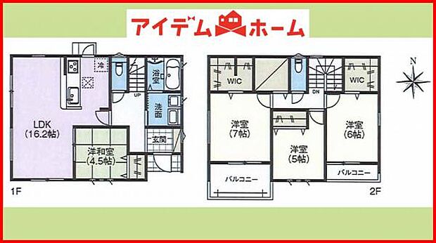 2号棟　間取り図