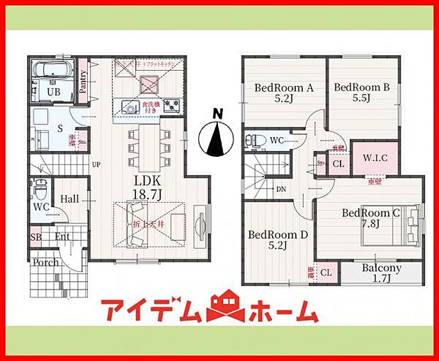 4号棟　間取り図　