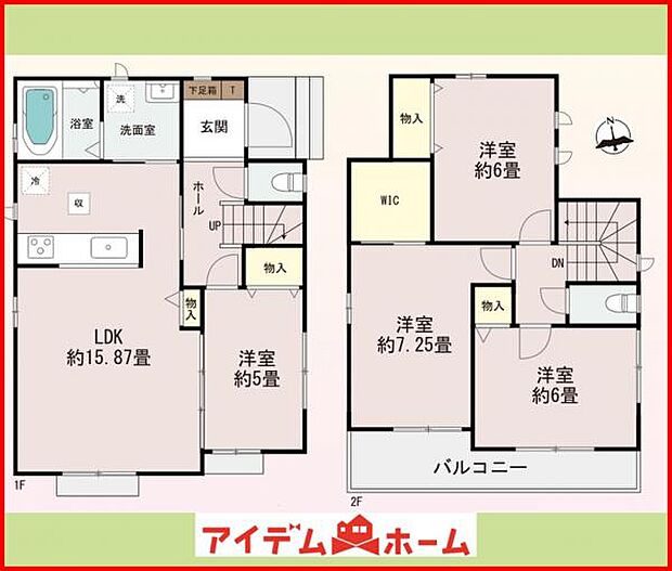 C号棟 間取り図