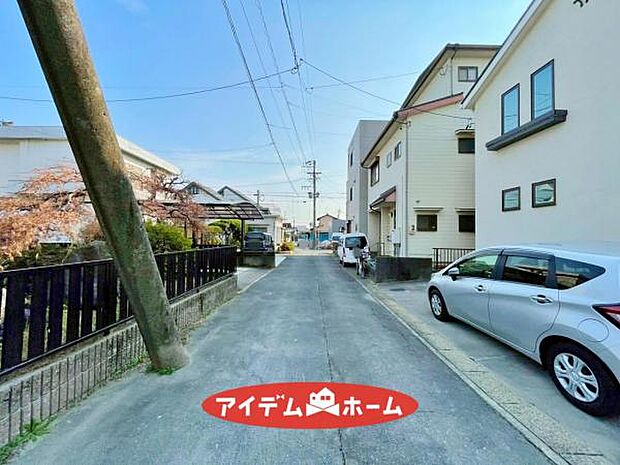 前面道路 平日・土日問わずご案内致しますお気軽にお問合わせ下さい♪ 