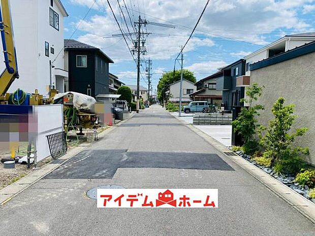 前面道路 平日・土日問わずご案内致します!お気軽にお問合わせ下さい♪