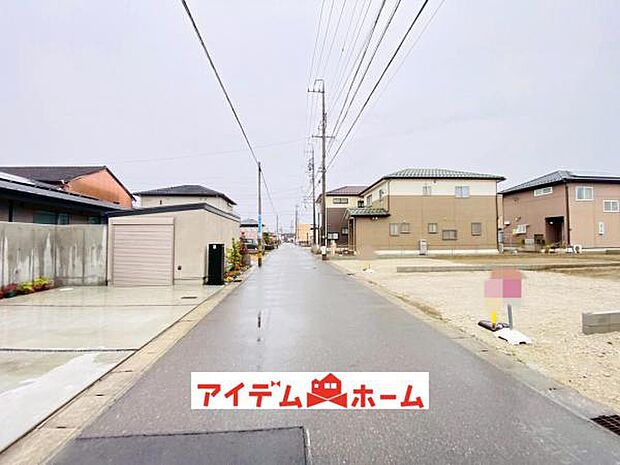 前面道路 平日・土日問わずご案内致します!お気軽にお問合わせ下さい♪