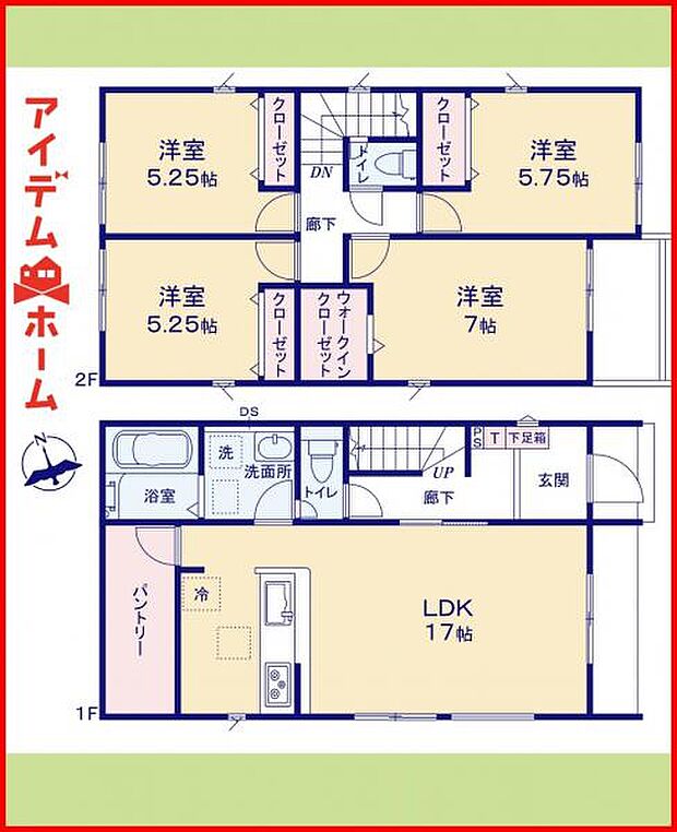 4号棟 間取り図