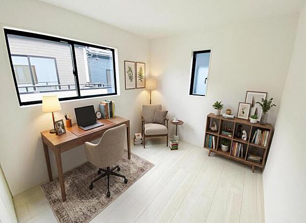 3号棟　内観写真 (本画像はCGで作成されており、実際に現地に家具は置かれておりません。) 