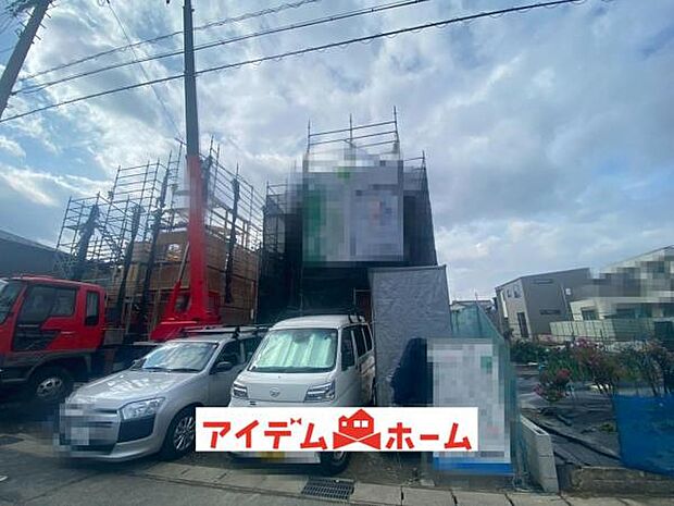 1号棟　外観写真 平日・土日問わずご案内致しますお気軽にお問合わせ下さい♪ 