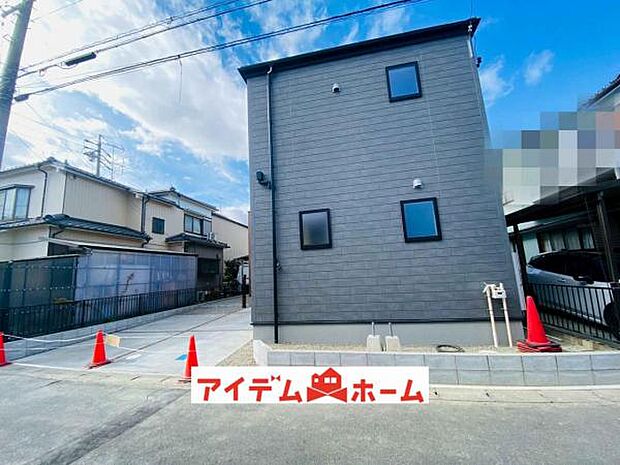 1号棟　外観写真 平日・土日問わずご案内致しますお気軽にお問合わせ下さい♪ 