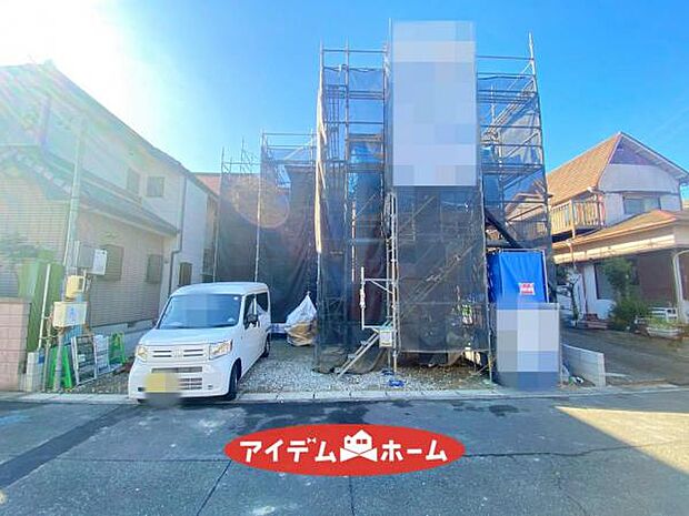 1号棟　外観写真 平日・土日問わずご案内致しますお気軽にお問合わせ下さい♪ 