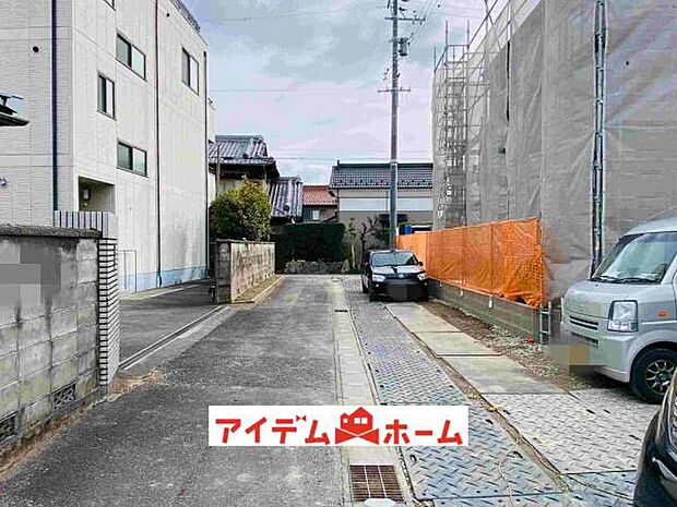 前面道路 平日・土日問わずご案内致しますお気軽にお問合わせ下さい♪ 