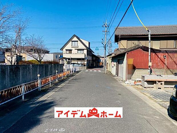 前面道路 平日・土日問わずご案内致しますお気軽にお問合わせ下さい♪ 