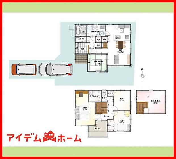 5号棟　間取り図 　  