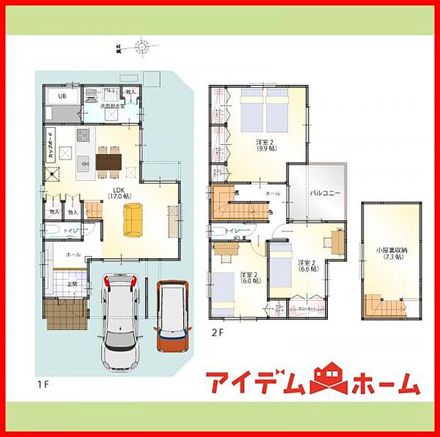 4号棟　間取り図 　  