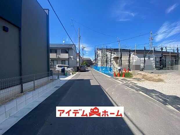 前面道路 平日・土日問わずご案内致します！お気軽にお問合わせ下さい♪ 