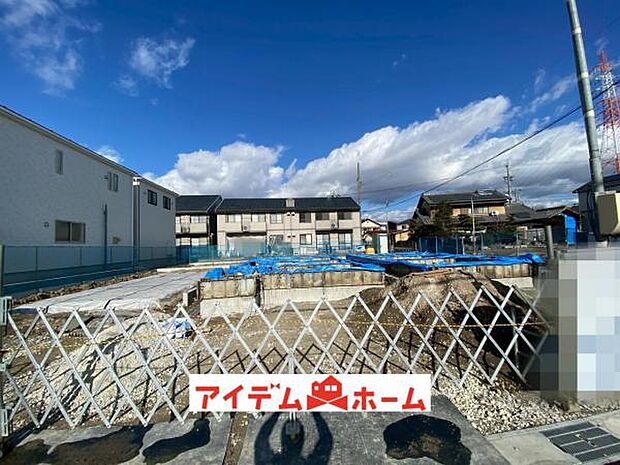 2号棟　外観写真 平日・土日問わずご案内致しますお気軽にお問合わせ下さい♪ 