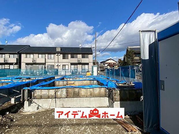 1号棟　外観写真 平日・土日問わずご案内致しますお気軽にお問合わせ下さい♪ 