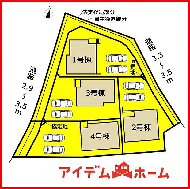 本物件は2号棟です。 　 
