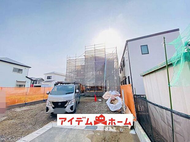 4号棟　外観写真 平日・土日問わずご案内致しますお気軽にお問合わせ下さい♪ 