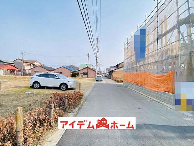 前面道路 平日・土日問わずご案内致しますお気軽にお問合わせ下さい♪ 