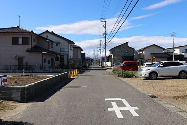 現地写真 平日・土日問わずご案内致しますお気軽にお問合わせ下さい♪