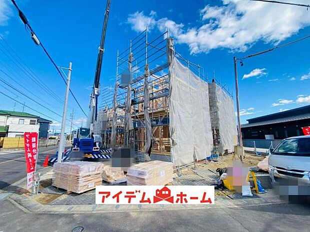 2号棟　外観写真 平日・土日問わずご案内致しますお気軽にお問合わせ下さい♪ 