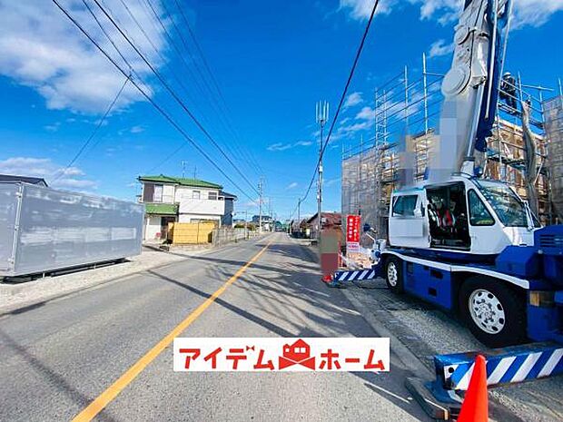 前面道路 平日・土日問わずご案内致しますお気軽にお問合わせ下さい♪ 