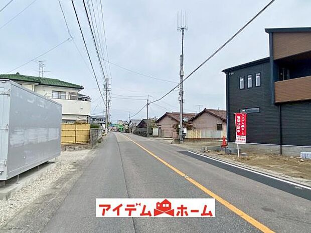前面道路 平日・土日問わずご案内致します!お気軽にお問合わせ下さい♪